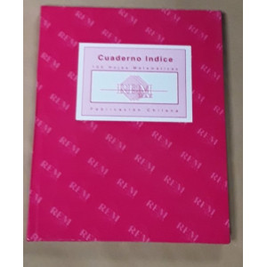 CUADERNO EMPASTADO C/INDICE...